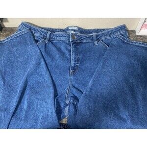 Women's High-Rise Skinny Jeans Plus Size 24W, Medium Wash/WG4ZG Ava & Viv™